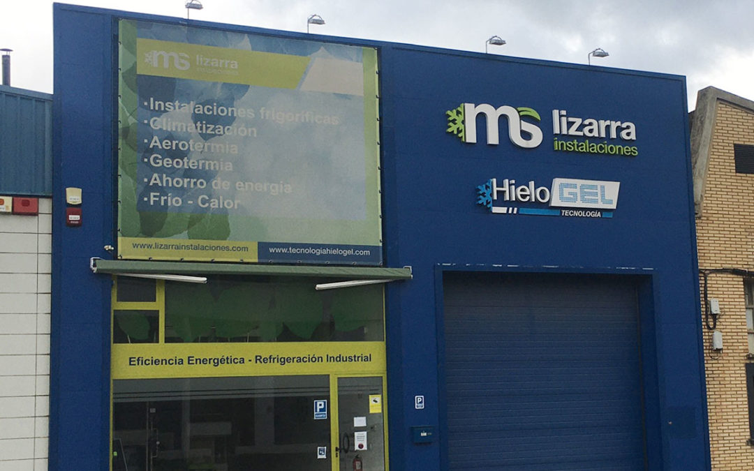 Fachada MS Lizarra instalaciones